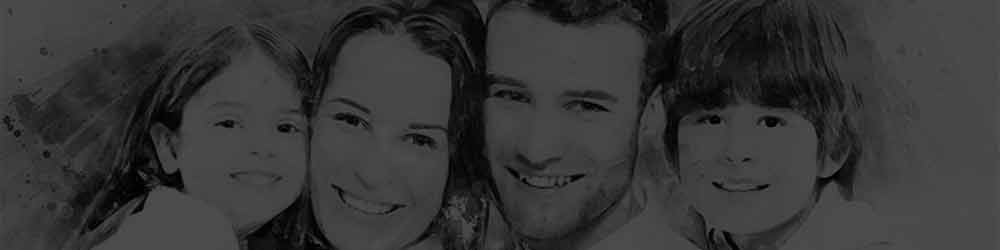 Natural Watercolour Family Custom Portrait