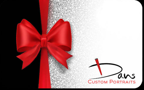 Dans Custom Portraits Gift Card
