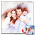 Natural Watercolour Portrait Family Custom Portrait